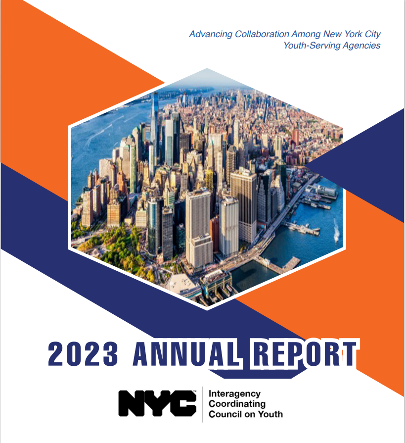 cover page of Interagency Coordinating Council Annual Report 2024