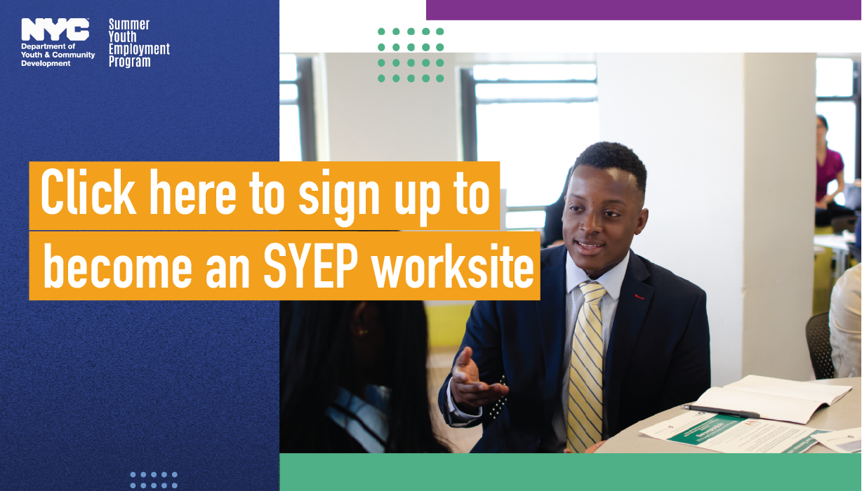 SYEP Employer Signup DYCD