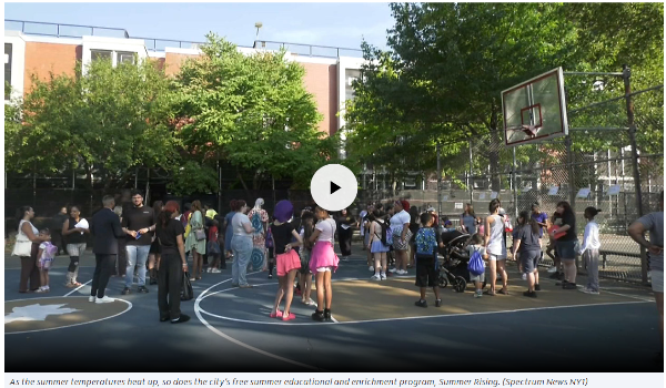 Summer Rising underway for NYC middle, elementary school students video