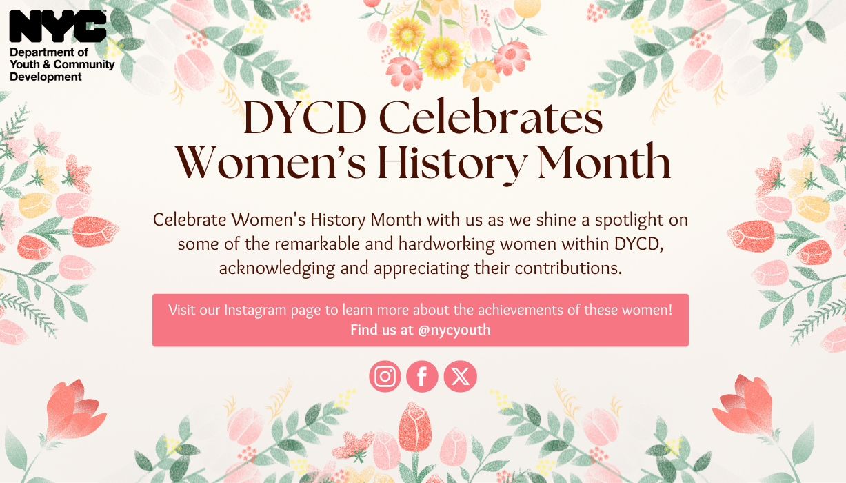 DYCD Women's History Spotlight