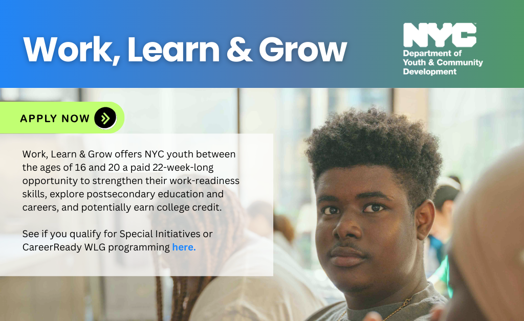 Work, Learn & Grow Employment Program - DYCD