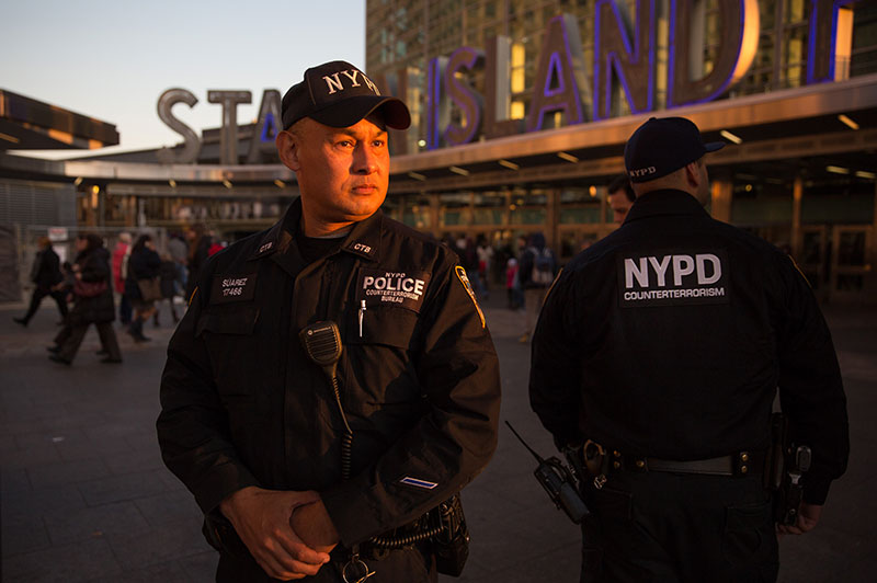 An NYPD Counterterrorism Officer