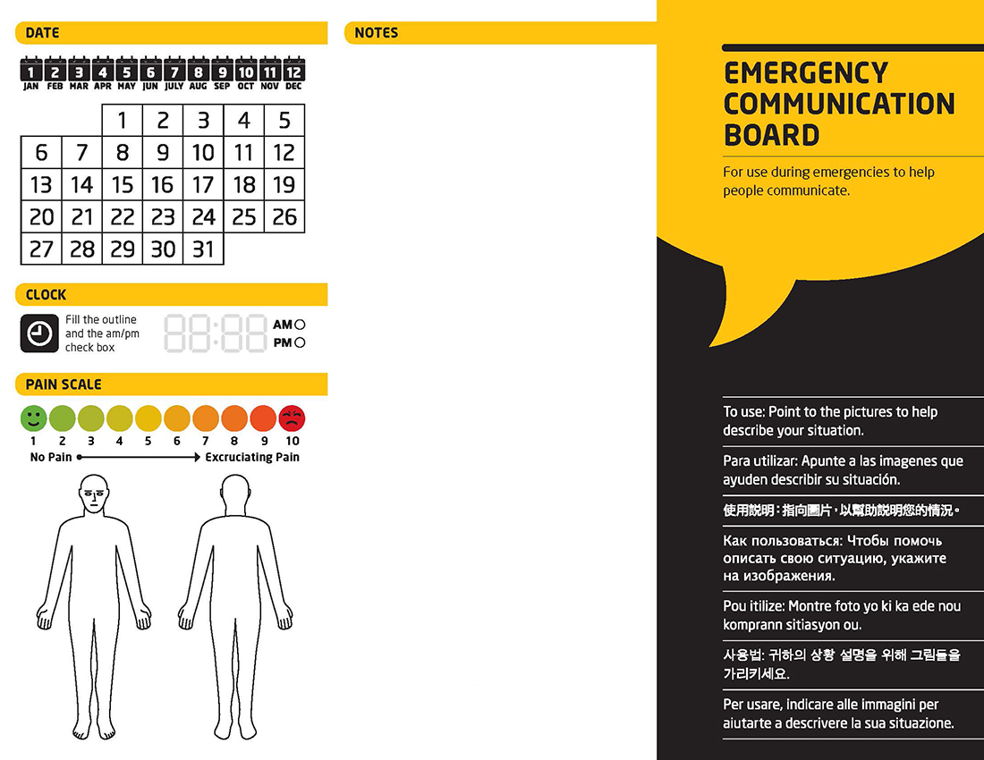 Emergency Communication Board