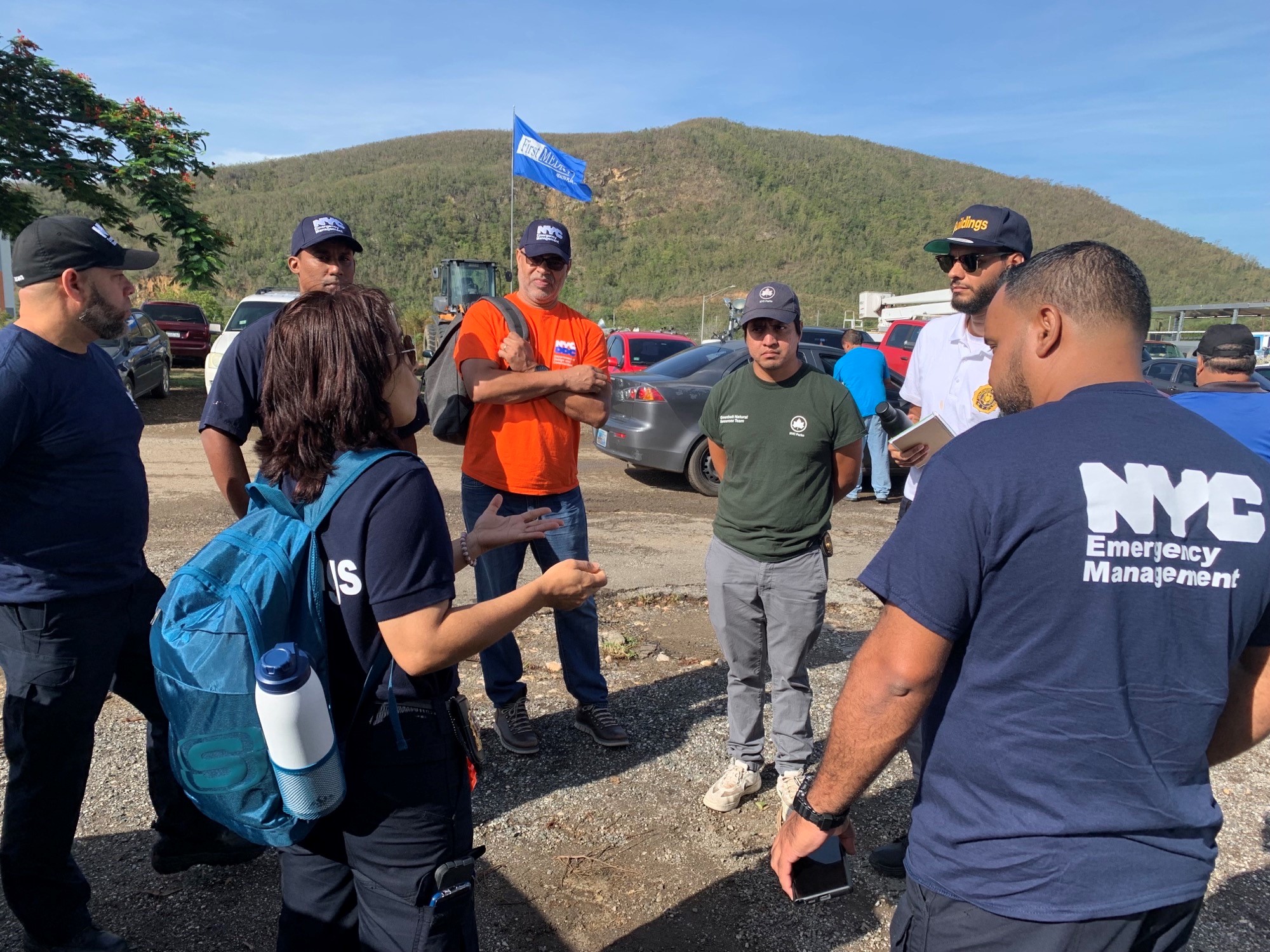 NYCEM staff deployed to Guayanilla, Puerto Rico.
                                           