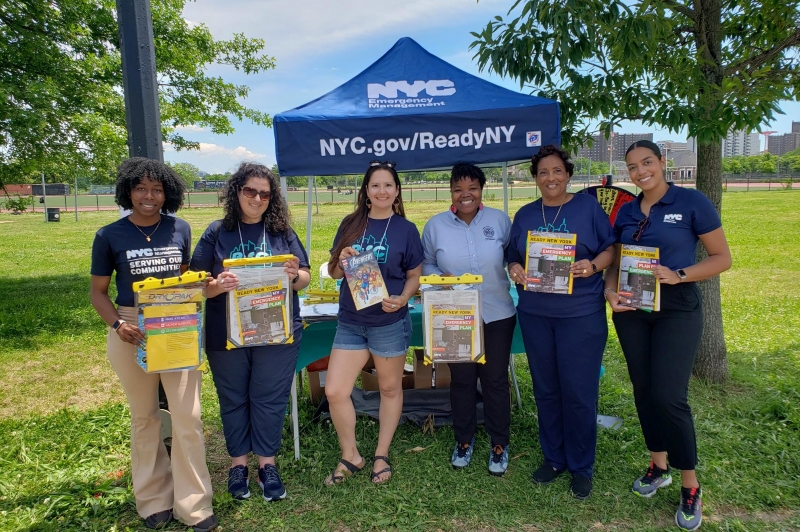 NYCEM employees at a Ready NY event