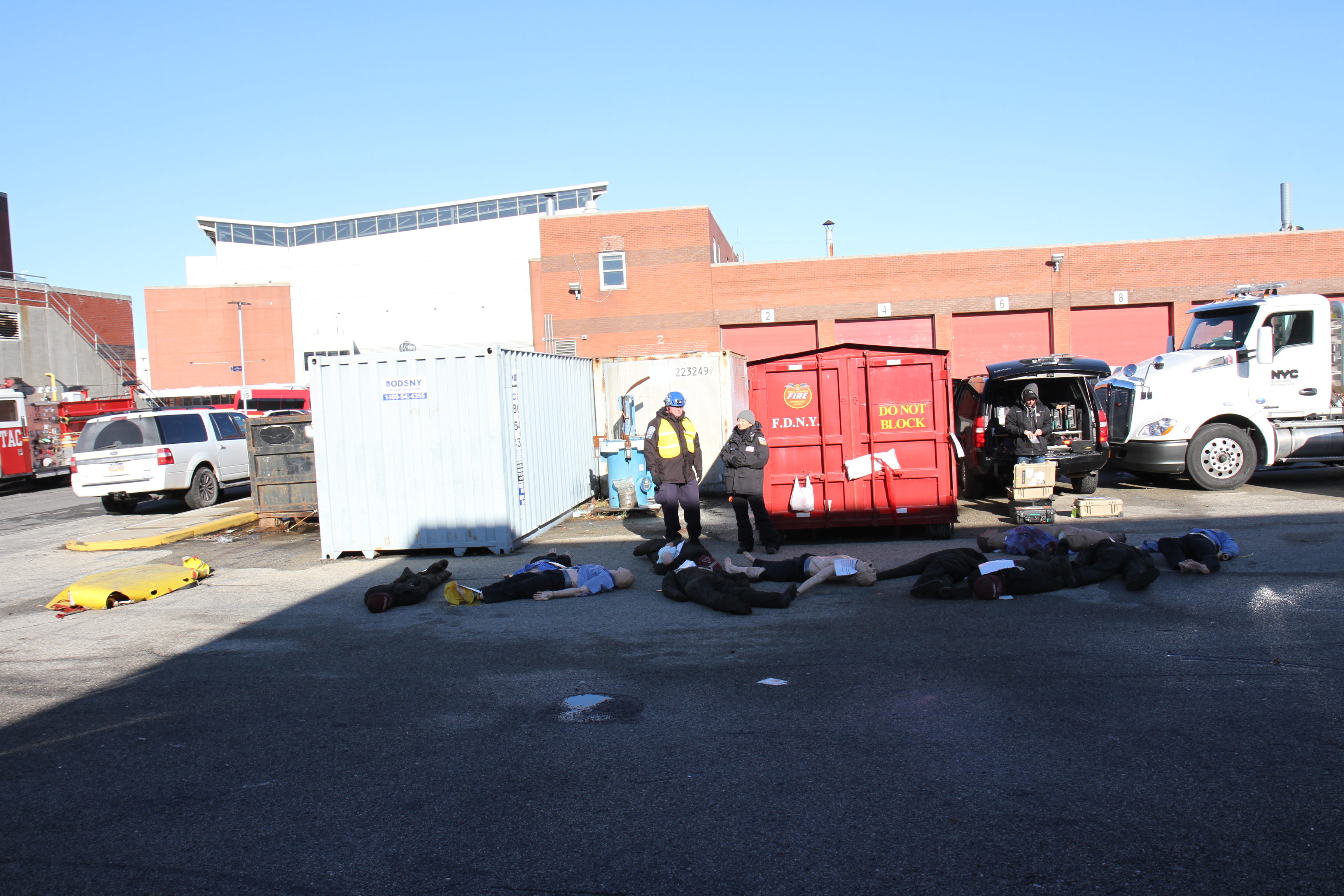 FEMA Urban Search and Rescue Conducts Re-Breather Exercise at FDNY Training  Facility on Randall's Island