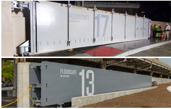 Flood Gates 13 & 17
                                           