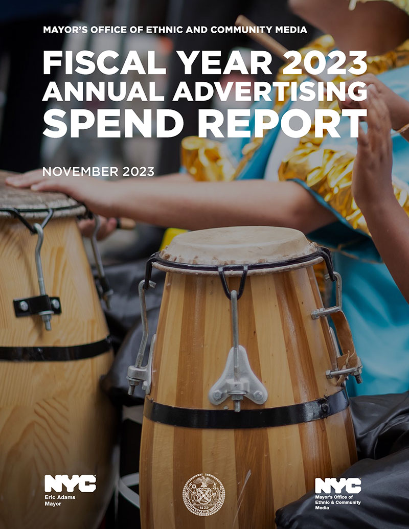 Fiscal Year 2023 Annual Advertising Spend Report Cover