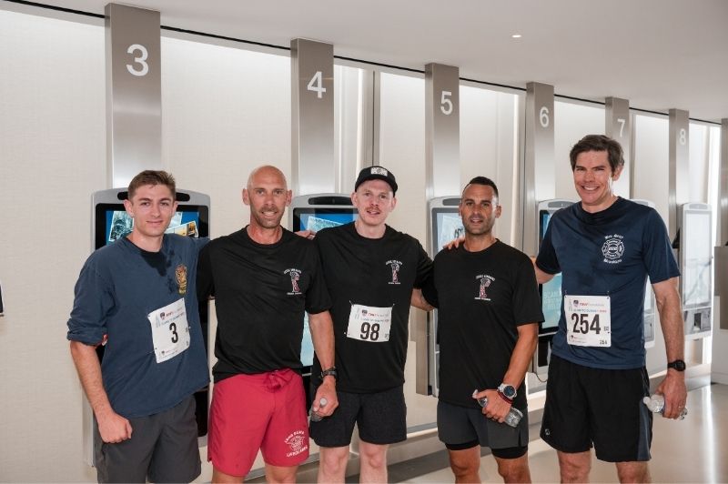 The FDNY was proudly represented on Sunday, May 4, 2025, at the 3rd Annual Climb to SUMMIT at One Vanderbilt in Manhattan. 
                                           