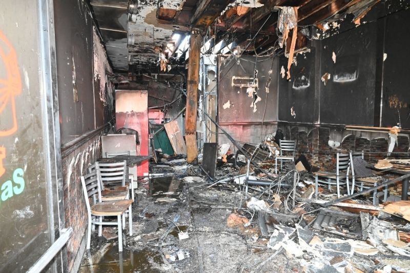 The fire took place Friday, July 4, 2025, inside a pizza restaurant in Queens. A 76-year-old woman was using the restroom in the restaurant when a lithium-ion battery on an e-bike parked outside the restroom exploded.