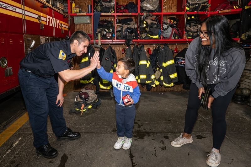 The FDNY welcomed the public into its EMS stations and firehouses over the weekend of Oct. 18-19 across New York City as part of the Department's citywide 2025 Open House Weekend.
                                           