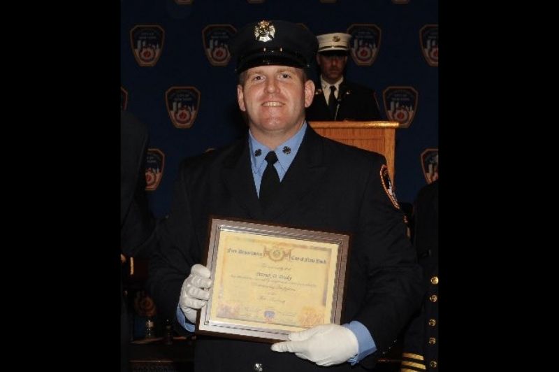 Mayor Eric Adams and FDNY Commissioner Robert S. Tucker today announced the line of duty death of Firefighter Patrick D. Brady, 42, an 11-year veteran of the Department.
                                           