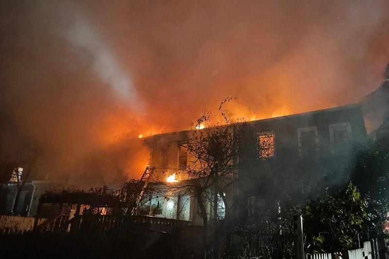 FDNY units responded to a 5-alarm fire in Queens on Tuesday, Dec. 2, 2025.