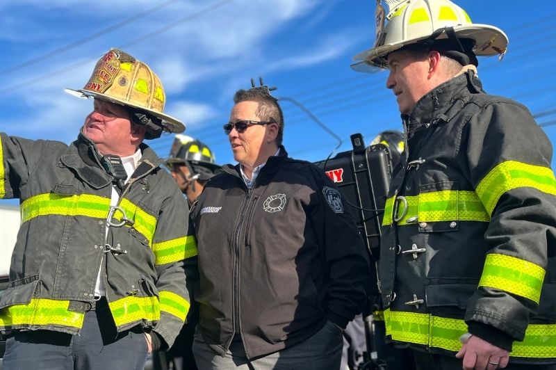 On Jan. 30, the FDNY and the FDNY Foundation released the latest FDNY Pro Podcast, Episode 122. In it, Fire Commissioner Lillian Bonsignore has a wide-ranging conversation about leadership, service, the inspiration that led her to pursue emergency medicine, and the year ahead for the Department.
                                           