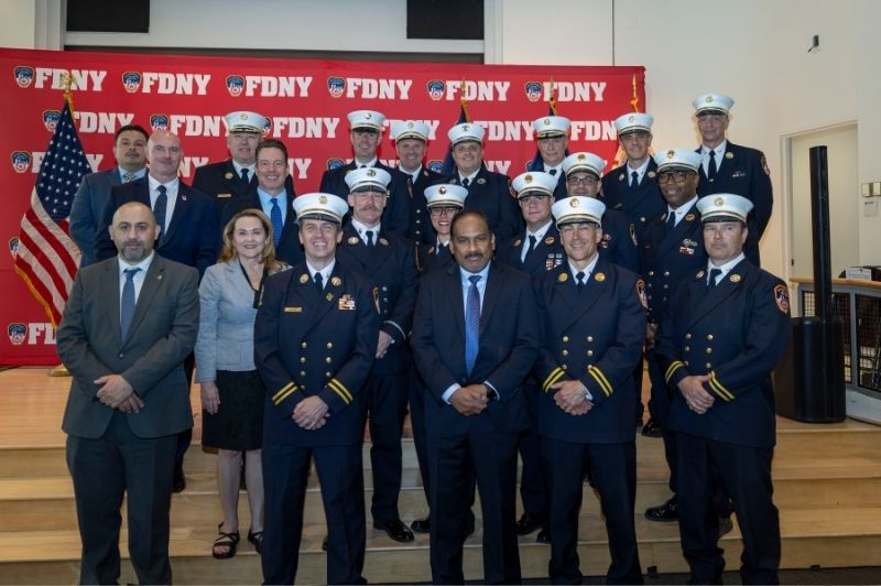 Department celebrates 24th graduating class of the FDNY Officers Management Institute
                                           
