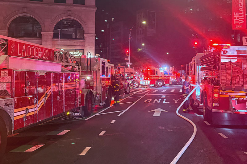 FDNY officials provide update on 2-alarm subway fire in Manhattan
                                           