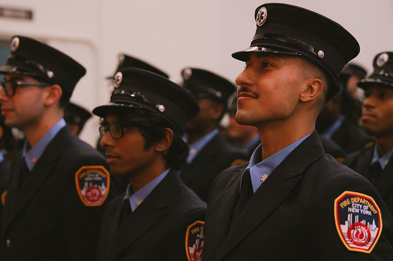 FDNY Graduation ceremony
                                           