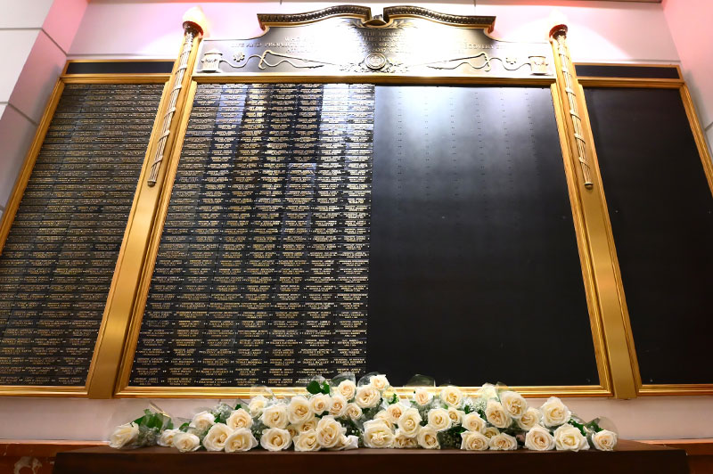FDNY holds 2026 World Trade Center Memorial Wall Plaque Dedication
                                           