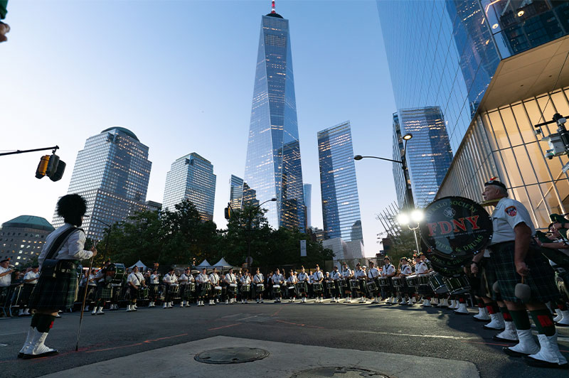 FDNY remembrance events honor the 343 members killed 25 years ago on September 11, 2001

                                           