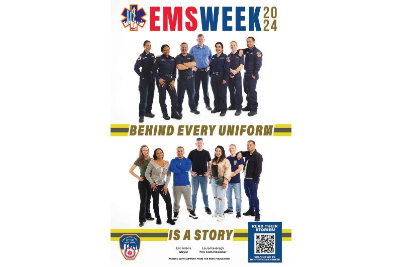 FDNY EMS Week 2024 Poster