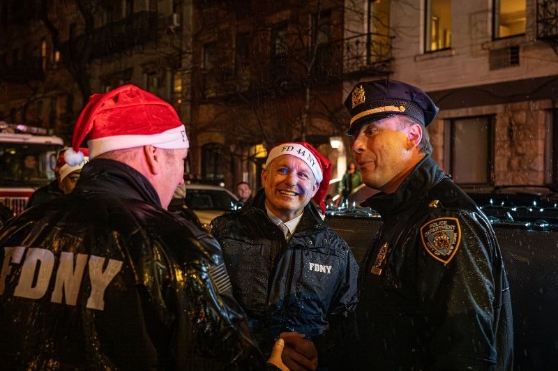 FDNY Commissioner Robert S. Tucker at the 2024 "Miracle on 73rd Street" event in Manhattan on Wednesday, Dec. 18, 2024.