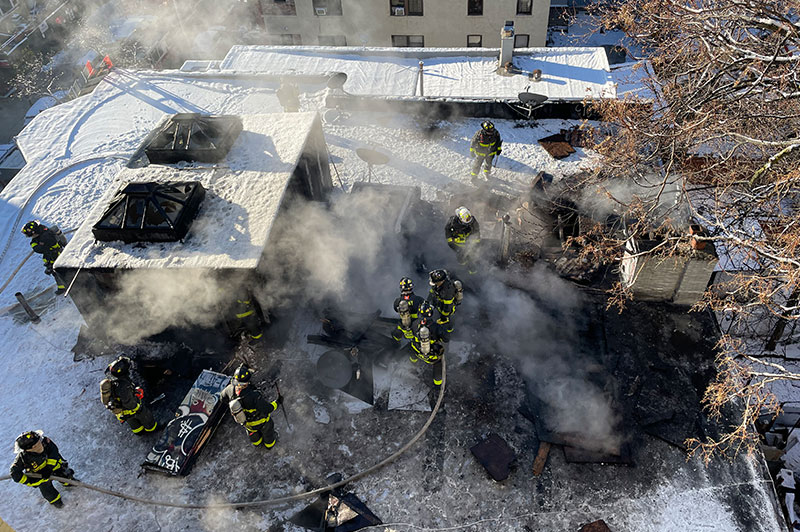 On Monday, Dec. 15, 2025, FDNY officials provided an update on a 3-alarm fire at Box 3314 in the Bronx.
                                           