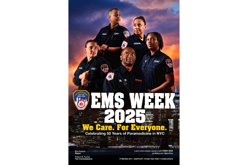 FDNY EMS Week 2025 Poster