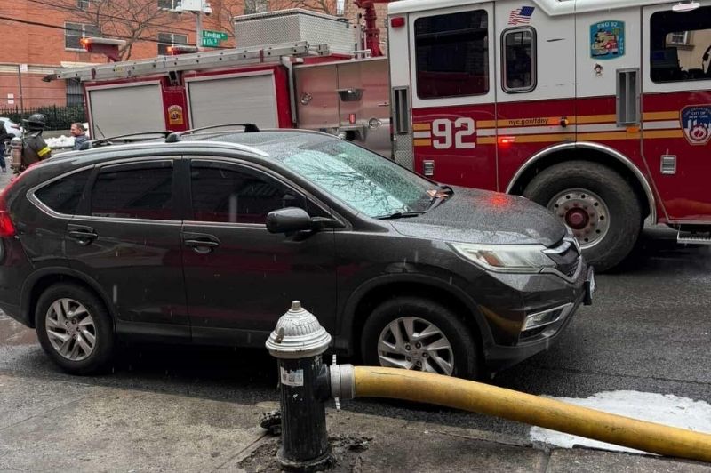 FDNY units operating at a 3-alarm fire in the Bronx on Tuesday, March 3, 2026.