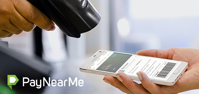 image of a smart phone being scanned