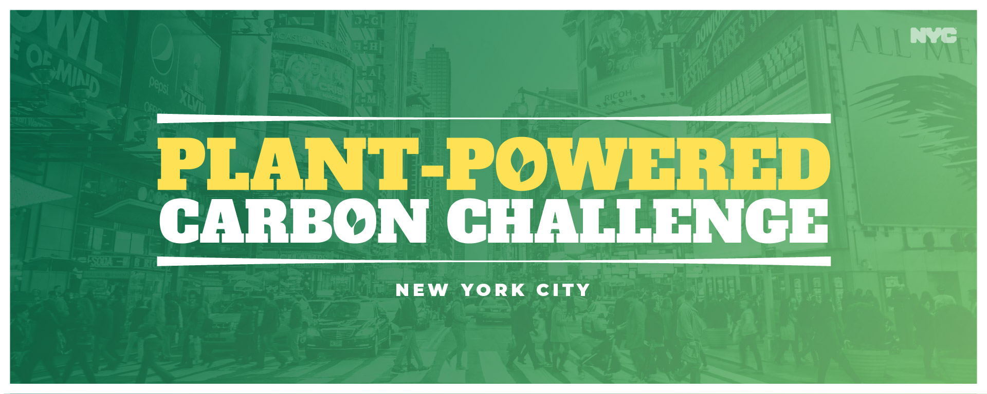 Plant-Powered Carbon Challenge  - New York City