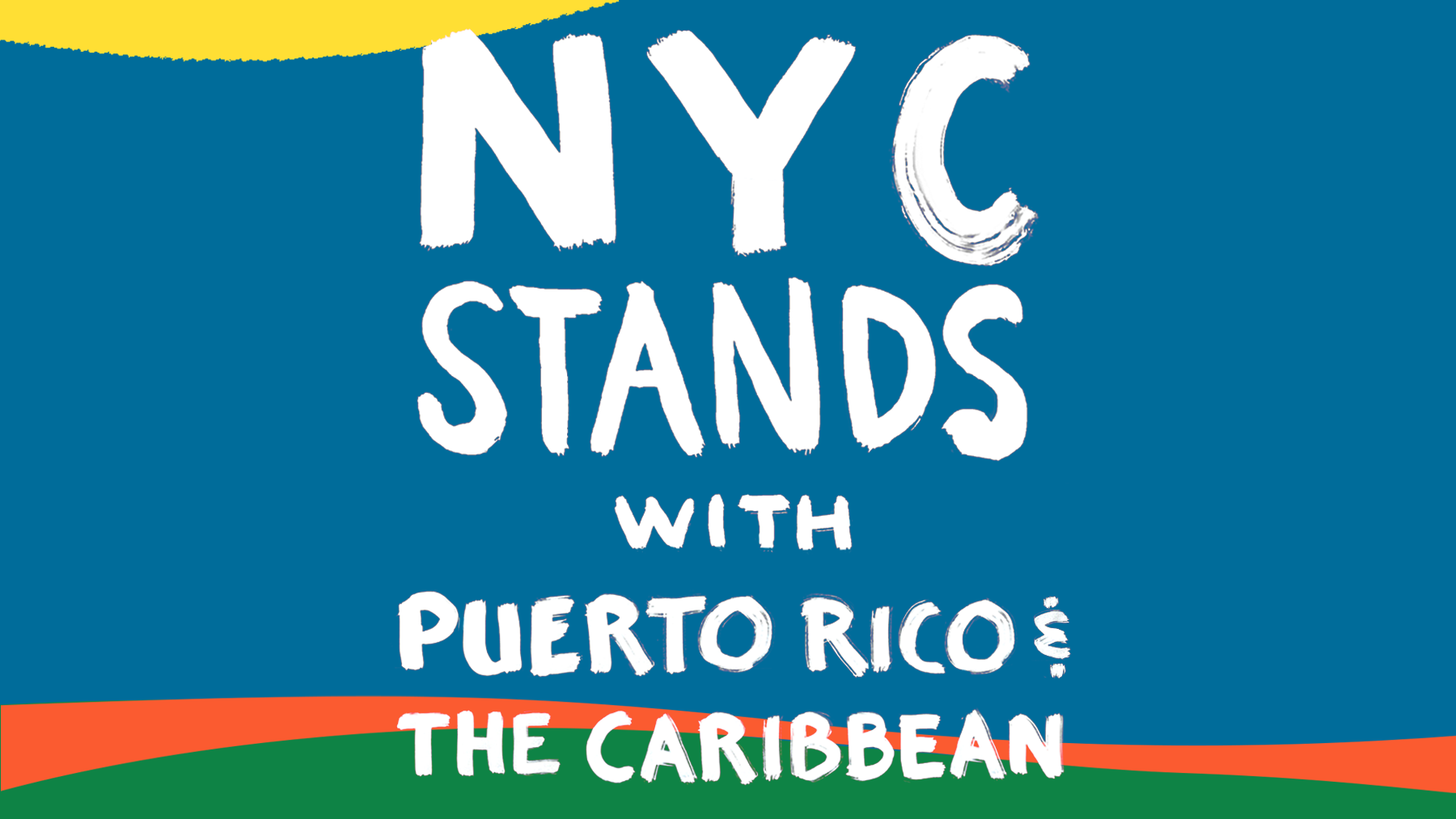 NYC Stands with Puerto Rico and the Caribbean