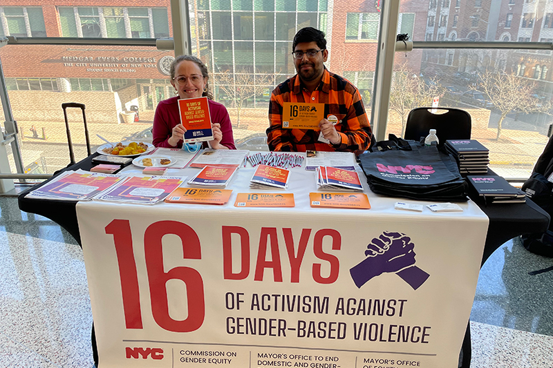 In focus: 16 Days of Activism against Gender-Based Violence