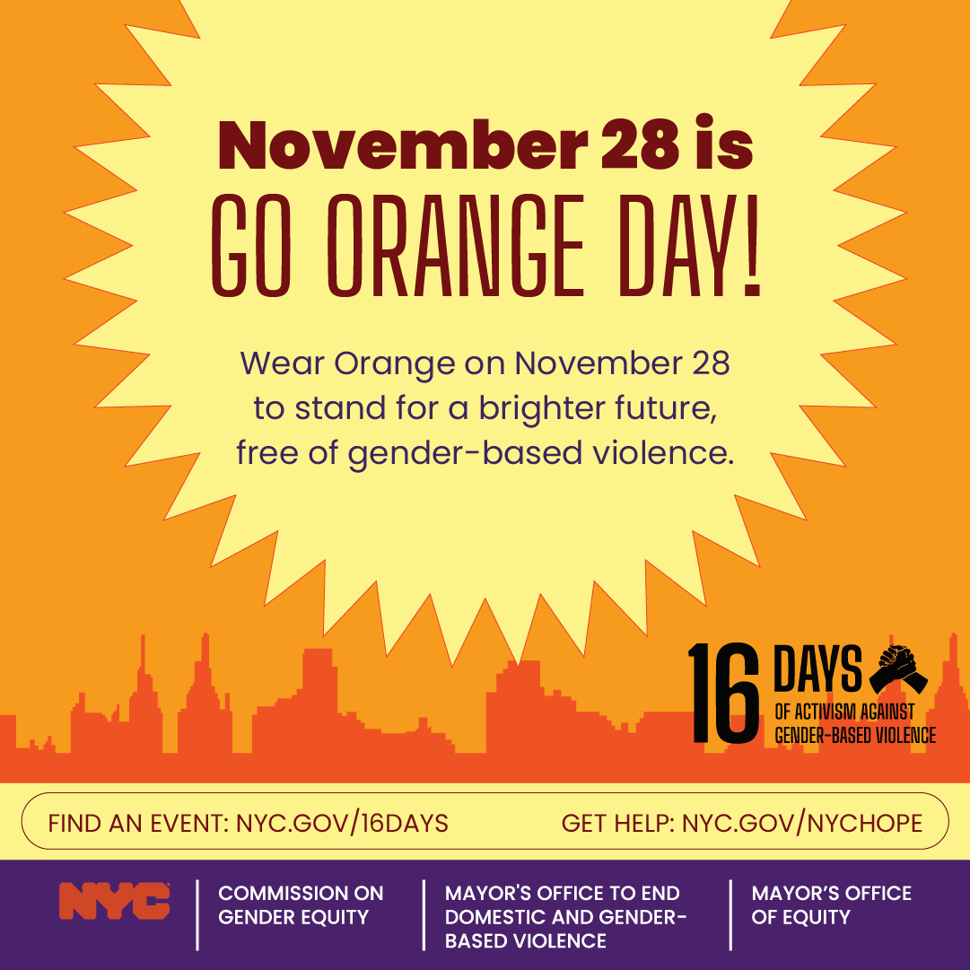 Go Orange Day November 28