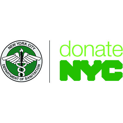 NYC Department of Sanitation's donateNYC logo