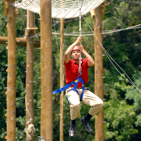 Alley Pond Park Adventure Course