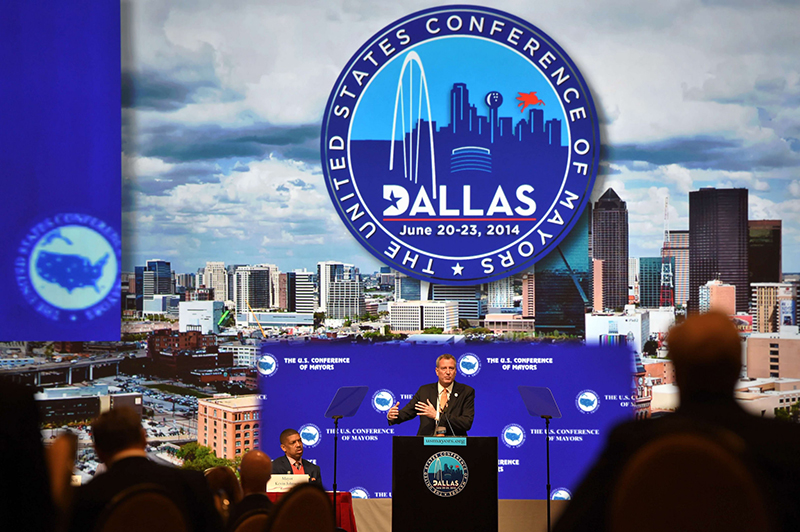 Transcript Mayor Bill de Blasio Delivers Remarks At The U.S
