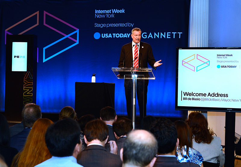 Transcript: Mayor de Blasio Delivers Keynote Address at Internet Week New York 2014