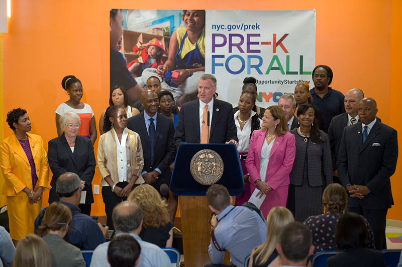 New York City Launches Historic Expansion of Pre-K to More Than 51,000 Children