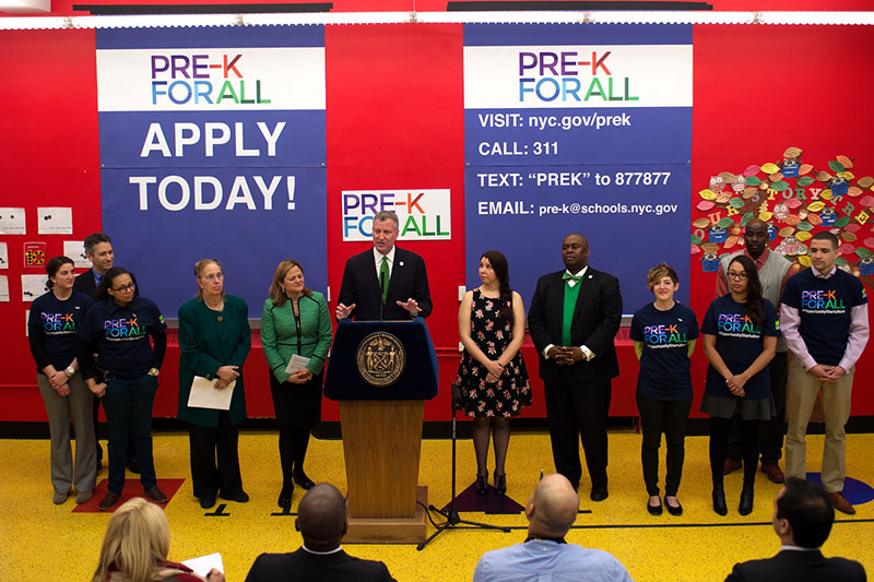 Pre-K for All: 22,000 Families Apply for Pre-K on First Day