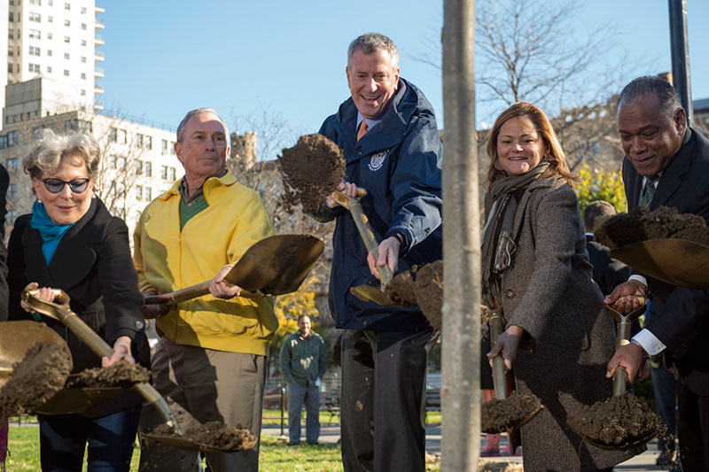 Mayor de Blasio Celebrates One Millionth Tree