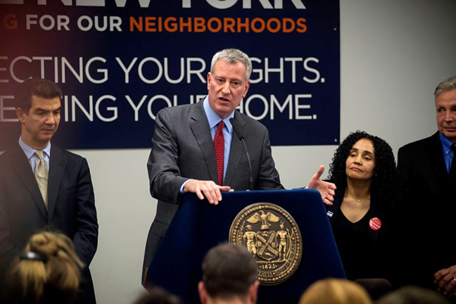 Protecting Tenants and Affordable Housing: Mayor de Blasio's Tenant Support Unit Helps 1,000 Tenants