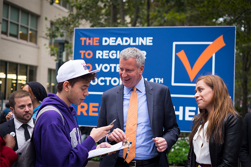 Fact Sheet: Mayor de Blasio Calls on Albany to Make Elections Fairer and More Open for All