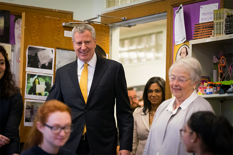 Mayor de Blasio Announces Highest-Ever Number of NYC Students Taking and Passing AP Exams