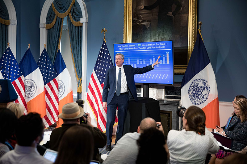 Fact Sheet: Mayor de Blasio Releases Executive Budget for Fiscal Year 2019