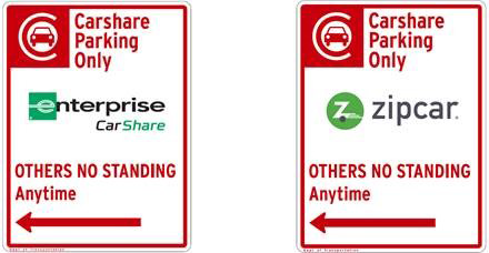 parking signs