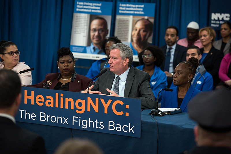 Bronx Action Plan reinforces commitment to connect New Yorkers who struggle with substance misuse to