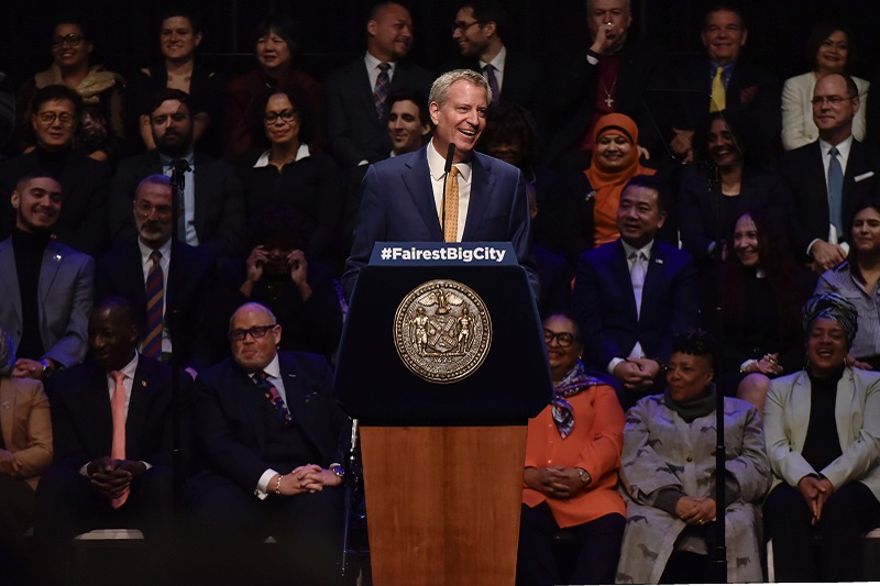 Mayor de Blasio: Delivering on our Promise to Make New York City the Fairest Big City in America