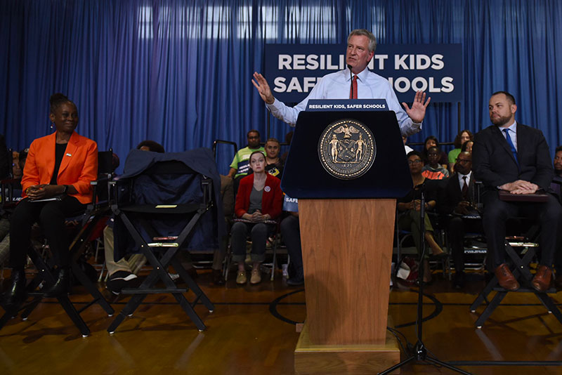Mayor de Blasio Announces Major Expansion of Social-Emotional Learning and Restorative Justice