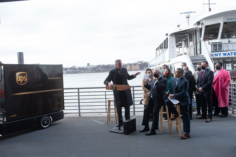 Mayor de Blasio Releases Vision for Sustainable Freight Network