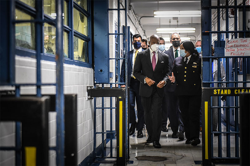 Mayor Adams, DOC Commissioner Molina Announce Over 2,700 Weapons Recovered From Rikers Island